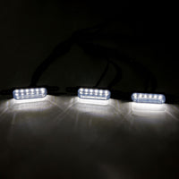 White LED Front Grille Ford Ranger Next Gen 2023-2025 - top view - Becquet Voiture