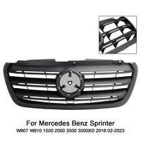 Grille Mercedes Sprinter W907 W910 2018-2023 - vue de dessus - Becquet Voiture