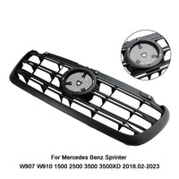 Grille Mercedes Sprinter W907 W910 2018-2023 - vue rapprochée - Becquet Voiture