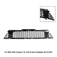 Grille MINI R55 R56 R57 R58 R59 Cooper S JCW Noir - en situation - Becquet Voiture