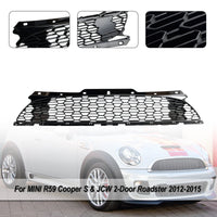 Grille MINI R55 R56 R57 R58 R59 Cooper S JCW Noir - vue rapprochée - Becquet Voiture