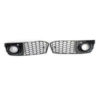 Grille Nid d'Abeille Audi A4 B8 RS4 Noir Brillant 2009-2012 - vue arrière - Becquet Voiture