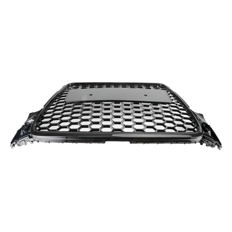 Grille Nid d'Abeille Audi A4 B8 RS4 Noir Brillant 2009-2012 - vue rapprochée 3 - Becquet Voiture