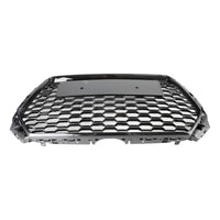 Grille Nid d'Abeille RS4 Audi A4 S4 B9 2017-2019 Noir - vue arrière 2 - Becquet Voiture