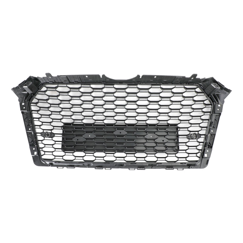 Grille Nid d'Abeille RS4 Audi A4 S4 B9 2017-2019 Noir - vue de face - Becquet Voiture