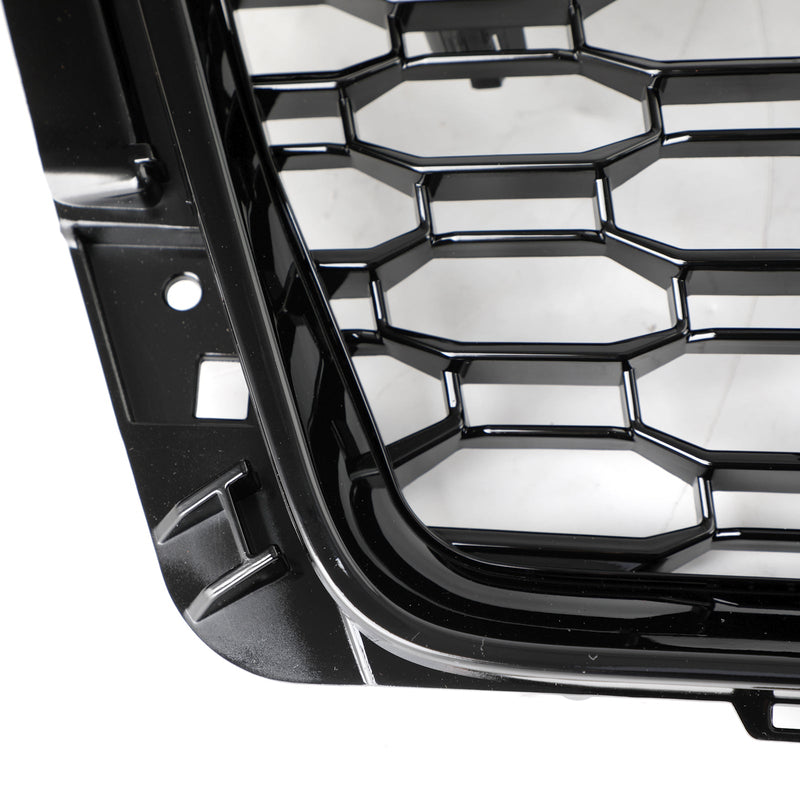 Grille Nid d'Abeille RS4 Audi A4 S4 B9 2017-2019 Noir - vue rapprochée 2 - Becquet Voiture