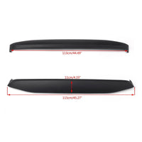 Grille NightHawk Light Brow Noir 115cm Jeep Wrangler JK 2007-2017 - vue de profil - Becquet Voiture