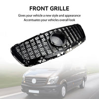 Grille Noir Style GT-R Mercedes Sprinter W906 2014-2018 - vue arrière - Becquet Voiture