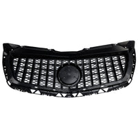 Grille Noir Style GT-R Mercedes Sprinter W906 2014-2018 - vue de dessus - Becquet Voiture