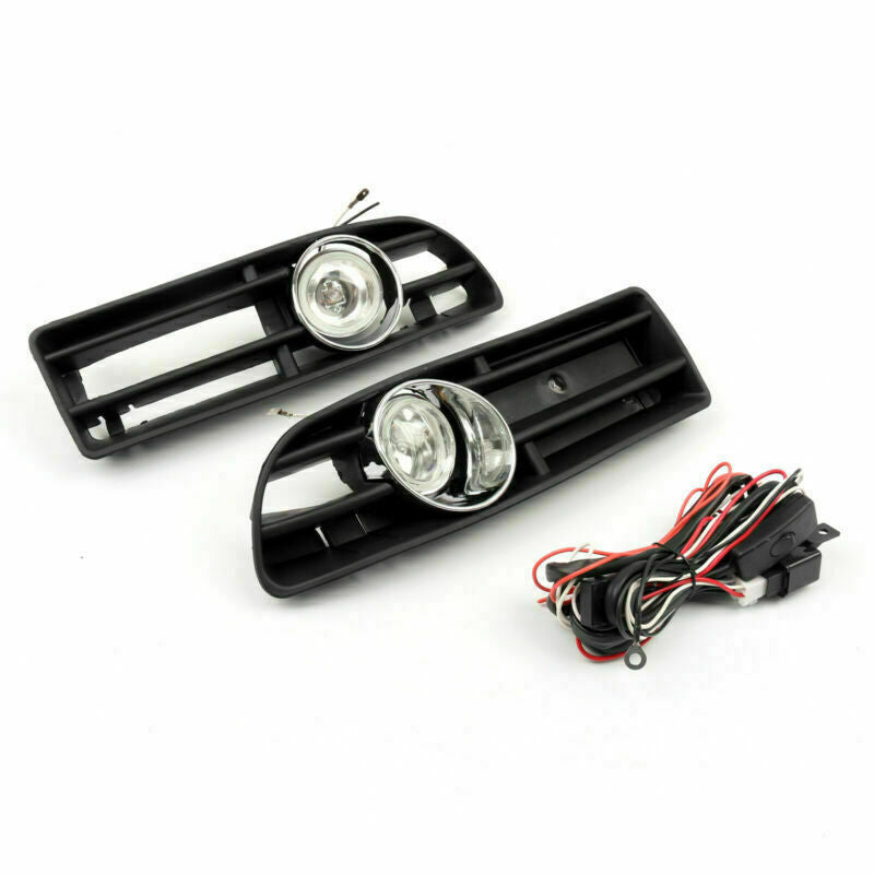 Grille Pare-Choc Antibrouillard VW Jetta Bora MK4 1999-2004 - détail du montage - Becquet Voiture