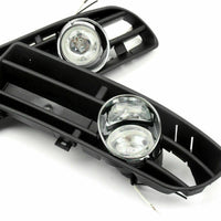Grille Pare-Choc Antibrouillard VW Jetta Bora MK4 1999-2004 - vue de profil - Becquet Voiture