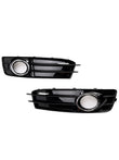 Grille Pare-Choc Avant Inférieure Audi A3 S-Line 2009 2012 Noir