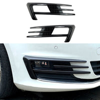 Grille Pare Choc Golf 7 Look Carbone Ou Noir Brillant - vue arrière - Becquet Voiture