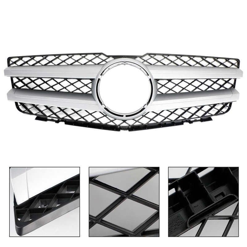 Grille Pare-Choc Mercedes GLK X204 GLK350 2008-2012 - détail du montage - Becquet Voiture