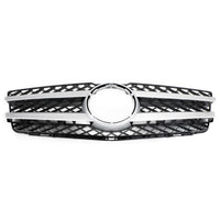 Grille Pare-Choc Mercedes GLK X204 GLK350 2008-2012 - vue de dessus - Becquet Voiture