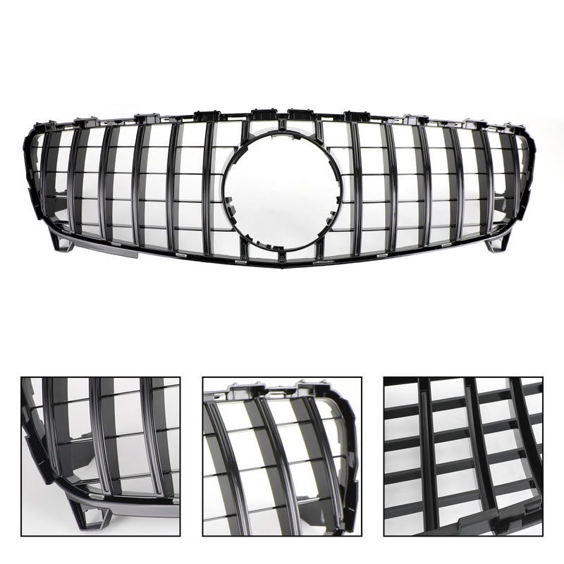 Grille Pare-Chocs AMG Mercedes Classe A W176 2016-2018 - détail du montage - Becquet Voiture