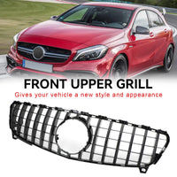 Grille Pare-Chocs AMG Mercedes Classe A W176 2016-2018 - installé sur véhicule - Becquet Voiture