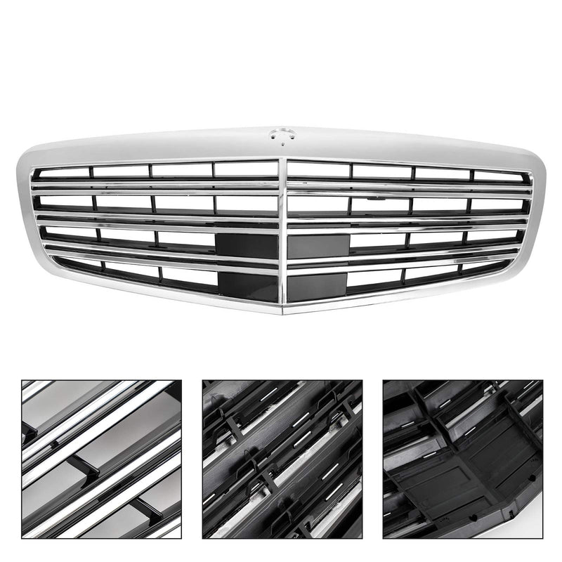 Grille Pare-Chocs AMG Mercedes Classe S W221 2010-2013 - packshot studio - Becquet Voiture