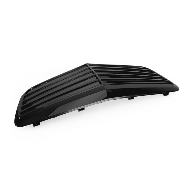 Grille Pare-Chocs AMG Noir Brillant Mercedes W211 2007-2009 - détail du montage - Becquet Voiture