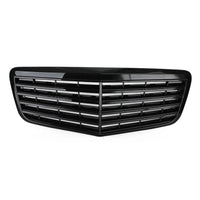 Grille Pare-Chocs AMG Noir Brillant Mercedes W211 2007-2009 - vue de profil 2 - Becquet Voiture