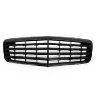 Grille Pare-Chocs AMG Noir Brillant Mercedes W211 E350 E500 2007-2009 - vue de profil - Becquet Voiture