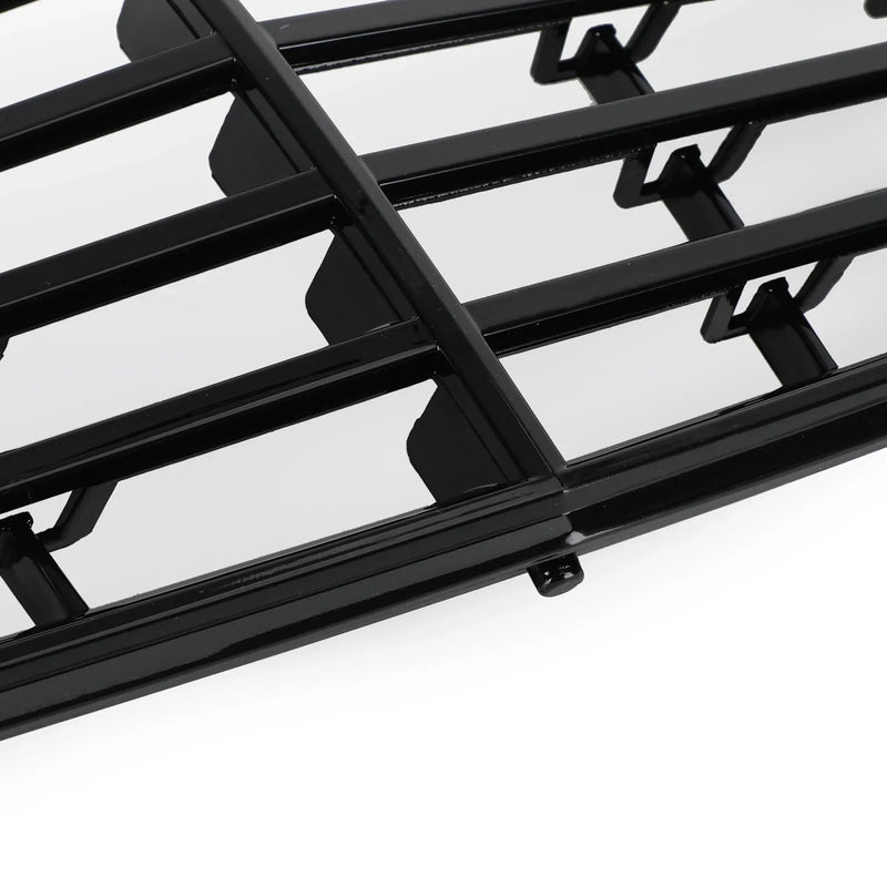 Grille Pare-Chocs AMG Noir Brillant Mercedes W211 E350 E63 - vue de dessus - Becquet Voiture