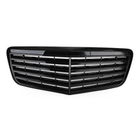 Grille Pare-Chocs AMG Noir Brillant Mercedes W211 E350 E63 - vue de face 2 - Becquet Voiture