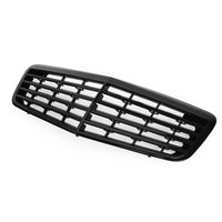 Grille Pare-Chocs AMG Noir Brillant Mercedes W211 E350 E63 - vue de profil 2 - Becquet Voiture