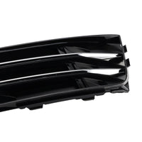Fog Light Bumper Grille Audi A4 B9 2016-2018 RS4 Style - studio packshot - Becquet Voiture