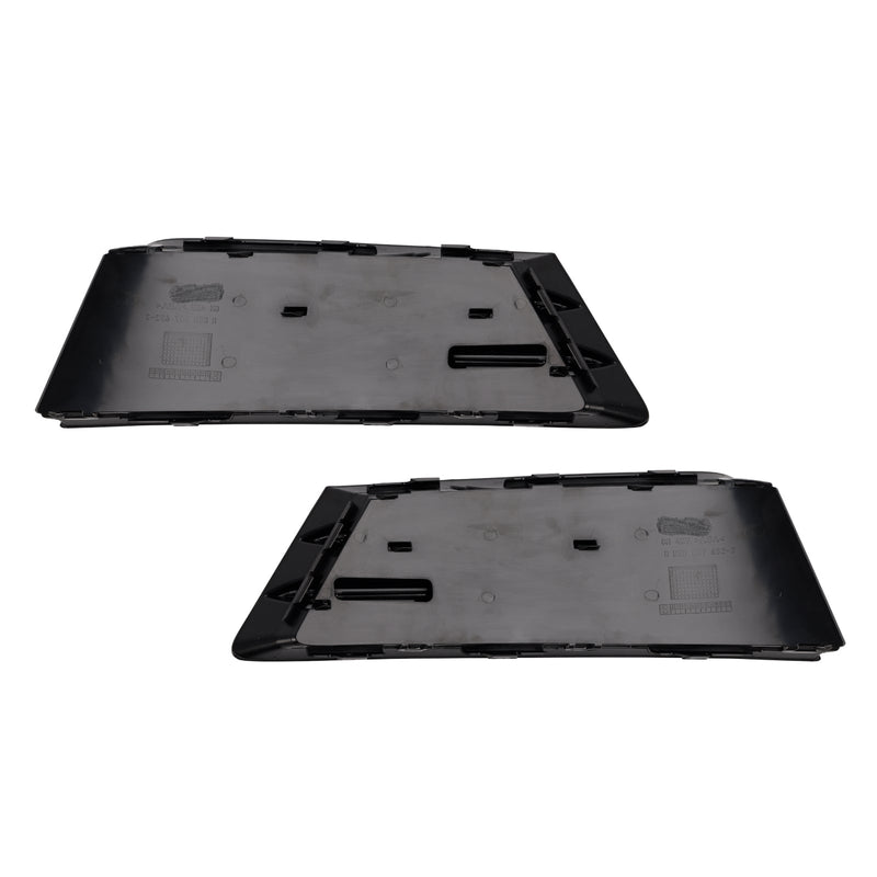 Fog Light Bumper Grille Audi A4 B9 2016-2018 RS4 Style - three-quarter view - Becquet Voiture