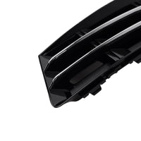 Fog Light Bumper Grille Audi A4 B9 2016-2018 RS4 Style - close-up view - Becquet Voiture