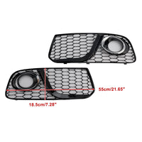 Fog Light Bumper Grille Audi Q5 2013-2017 - rear view - Becquet Voiture