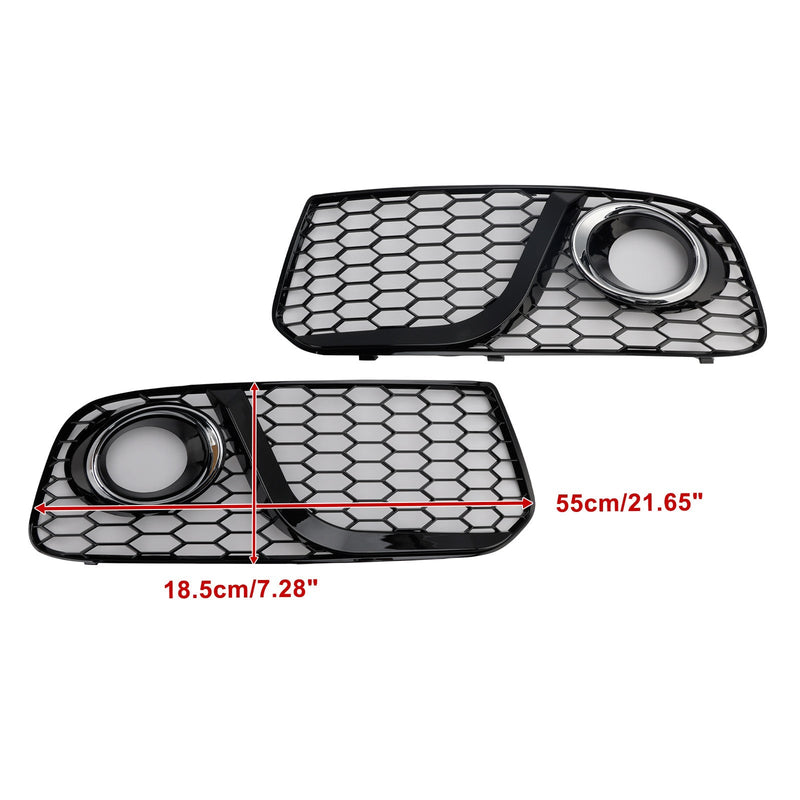 Fog Light Bumper Grille Audi Q5 2013-2017 - rear view - Becquet Voiture