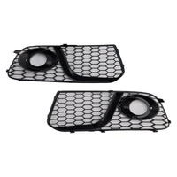 Fog Light Bumper Grille Audi Q5 2013-2017 - three-quarter view - Becquet Voiture