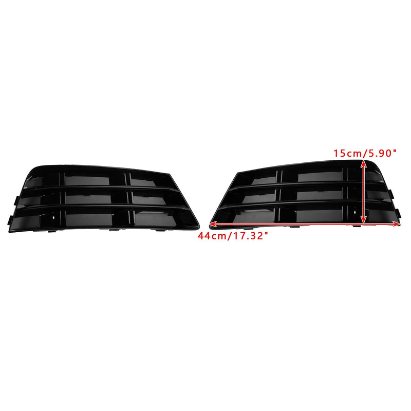 Stoßstangengitter mit Nebelscheinwerfern vorne Audi A4 B9 2016–2018 - Rückansicht - Becquet Voiture