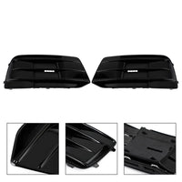 Grille Pare-Chocs Audi Q5 2018-2022 Noir Brillant 2P - détail du montage - Becquet Voiture