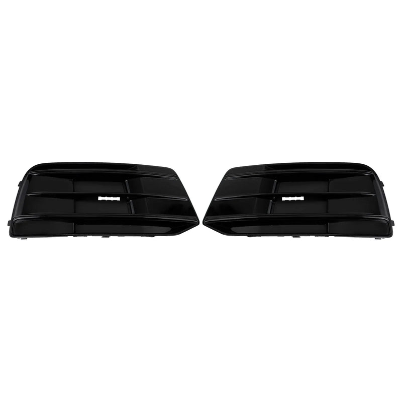 Grille Pare-Chocs Audi Q5 2018-2022 Noir Brillant 2P - vue arrière 2 - Becquet Voiture