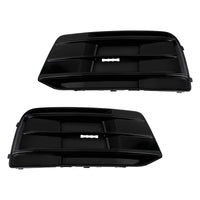 Grille Pare-Chocs Audi Q5 2018-2022 Noir Brillant 2P - vue de face - Becquet Voiture