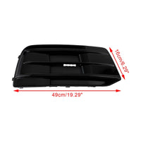 Grille Pare-Chocs Audi Q5 2018-2022 Noir Brillant 2P - vue de profil - Becquet Voiture