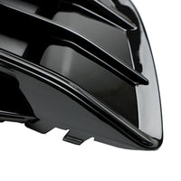 Grille Pare-Chocs Avant Audi Q5 SQ5 S-Line 2018-2022 Noir Brillant - en situation - Becquet Voiture