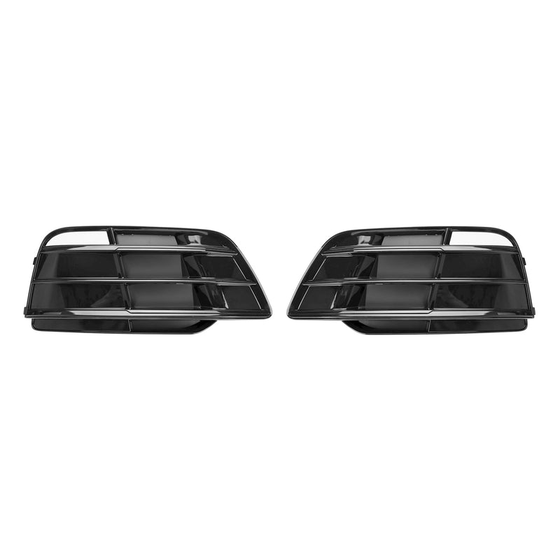 Grille Pare-Chocs Avant Audi Q5 SQ5 S-Line 2018-2022 Noir Brillant - installé sur véhicule 2 - Becquet Voiture