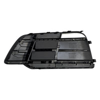 Grille Pare-Chocs Avant Audi Q5 SQ5 S-Line 2018-2022 Noir Brillant - vue de dessus - Becquet Voiture
