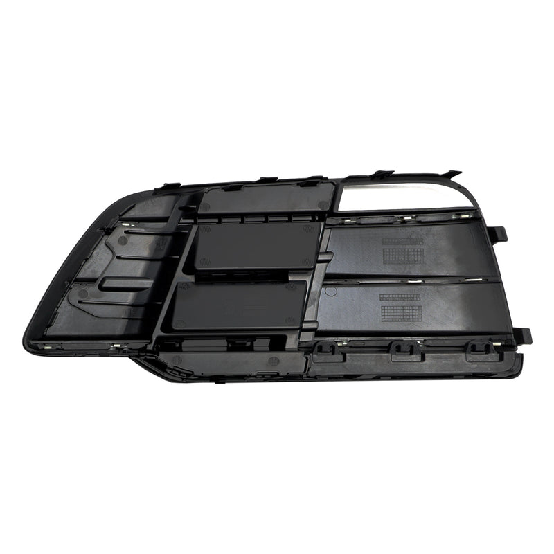 Grille Pare-Chocs Avant Audi Q5 SQ5 S-Line 2018-2022 Noir Brillant - vue de dessus - Becquet Voiture