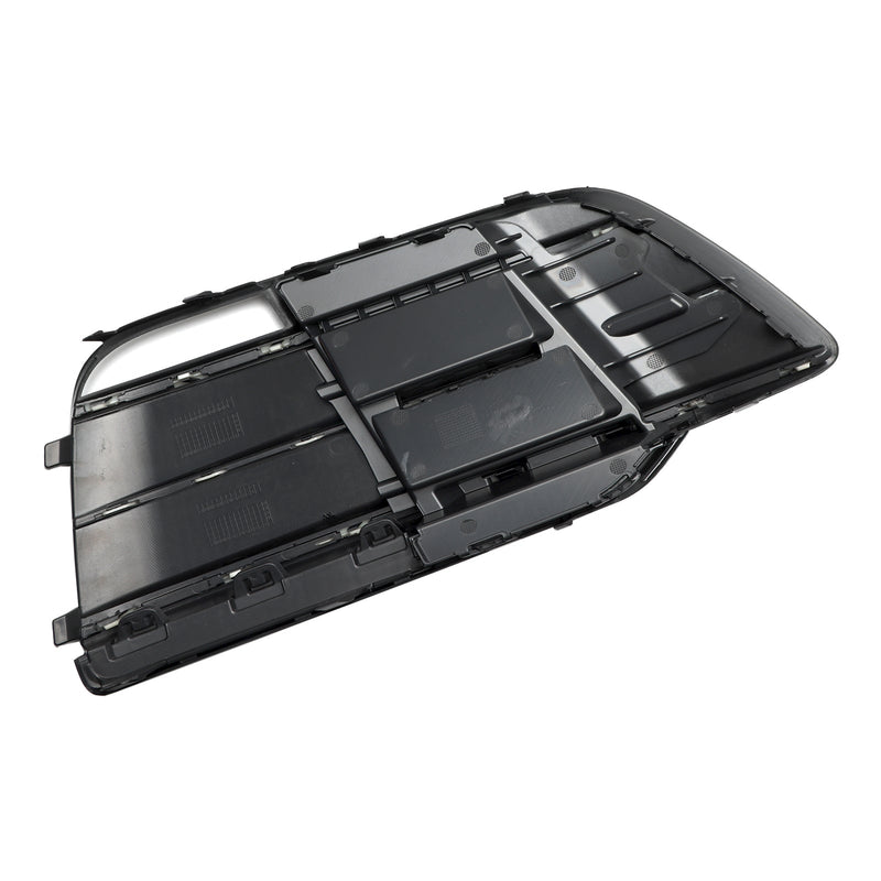 Grille Pare-Chocs Avant Audi Q5 SQ5 S-Line 2018-2022 Noir Brillant - vue de profil 2 - Becquet Voiture
