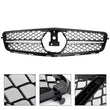 Grille Pare-Chocs Avant Benz W204 Classe C 2008-2014 Noir Brillant Chrome