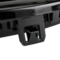 Grille Pare-Chocs Avant BMW X3 F25 Noir Brillant Double Ligne 2011-2014 - installé sur véhicule 2 - Becquet Voiture