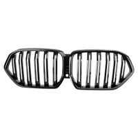Grille Pare-Chocs Avant BMW X6 G06 Noir Brillant 2020-2022 - vue arrière 2 - Becquet Voiture