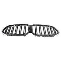 Grille Pare-Chocs Avant BMW X6 G06 Noir Brillant 2020-2022 - vue de dessus - Becquet Voiture
