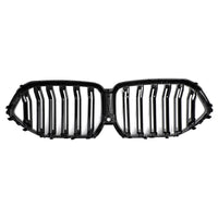 Grille Pare-Chocs Avant BMW X6 G06 Noir Brillant 2020-2022 - vue de face - Becquet Voiture