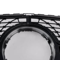 Grille Pare-Chocs Avant Diamant Mercedes GLK X204 2013-2015 Noir - vue arrière 2 - Becquet Voiture